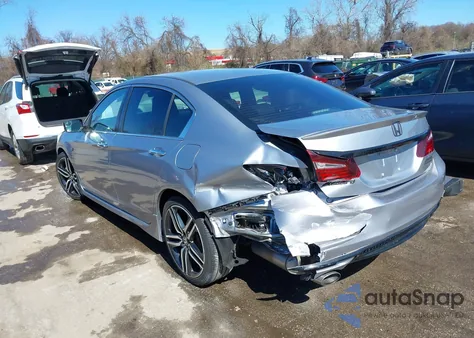 2017 Honda Accord Sport Se from USA, damaged, VIN 1HGCR2F14HA085298